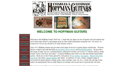 Desktop Screenshot of hoffmanguitars.com